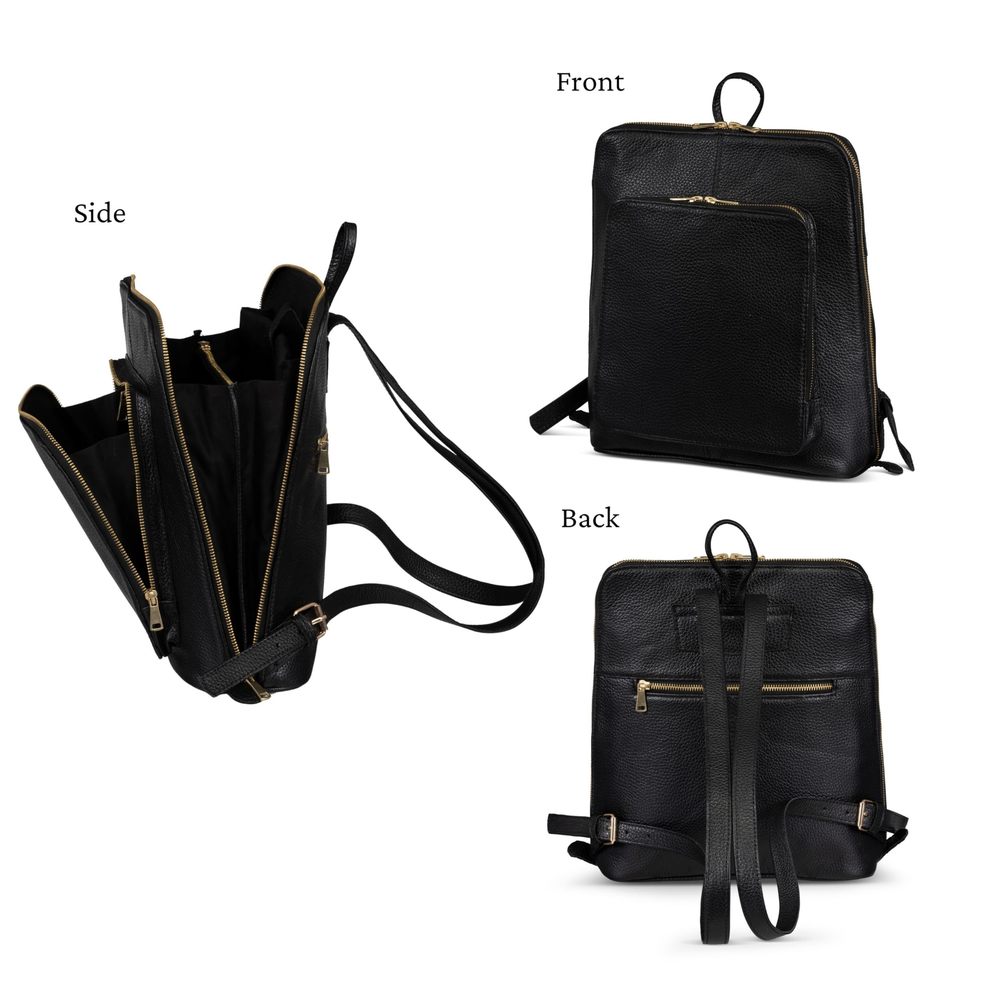 Tech Leather Backpack Purse (Small)🐦 - Picture 6 of 6